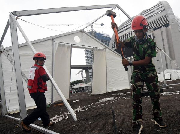 PMI Bangun Gudang Logistik Penanganan Corona