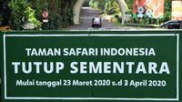 Taman Safari Bogor Resmi Ditutup Sementara