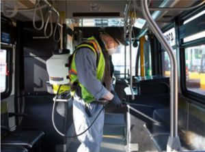 Tangkal Corona, Angkutan Umum di Indonesia Wajib Semprot Disinfektan Tangkal Corona, Angkutan Umum di Indonesia Wajib Semprot Disinfektan