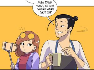 Bacaan Komik Asyik Kopi Sedetik untuk yang #dirumahaja