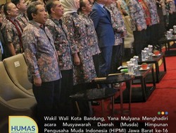 Wawali Bandung dan 4 Orang di Musda Hipmi Positif, Ridwan Kamil Juga Hadir
