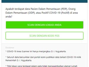 Dear Warga Yogya, Kini Bisa Cek Sebaran Corona Via GPS dan Kode Pos Loh Dear Warga Yogya, Kini Bisa Cek Sebaran Corona Via GPS dan Kode Pos Loh