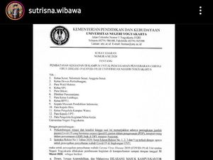 Gegara Corona, UNY Lockdown!