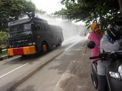 Water Cannon: Dulu Bubarkan Demo Masa, Kini Usir Virus Corona