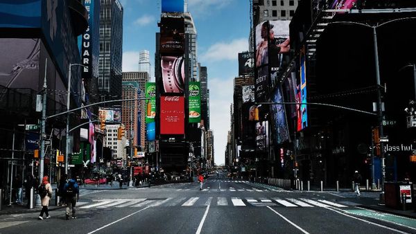 Kota New York yang Akhirnya Tidur karena Corona