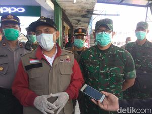 Hadiri Hipmi di Karawang Bareng Wawalkot Bandung, Walkot Cimahi Tes Corona