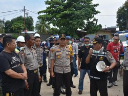 Cegah Corona, 3 Wilayah di Pekanbaru Disemprot Disinfektan Pakai Drone