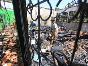 Gedung SMP 2 Indramayu Ludes Dilalap Si Jago Merah