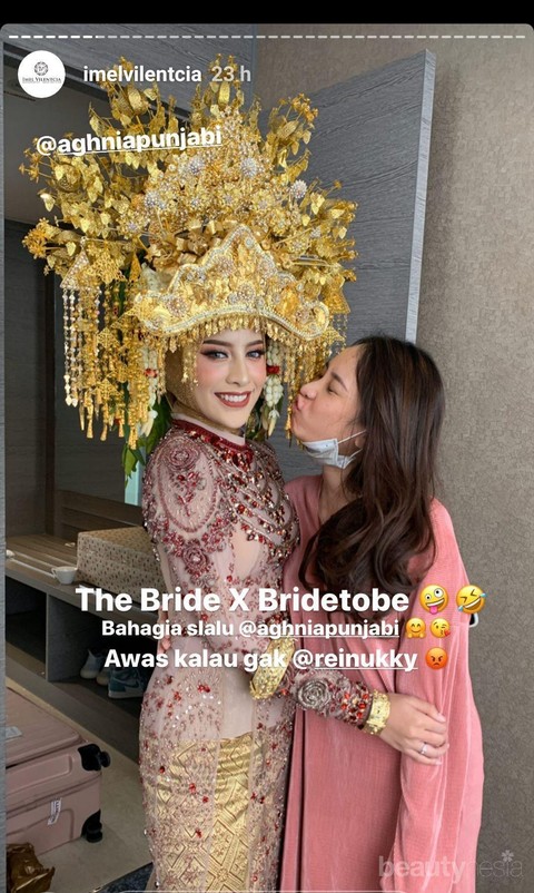 Gaun Pengantin Mewah Aghnia Punjabi dari Akad Hingga ...