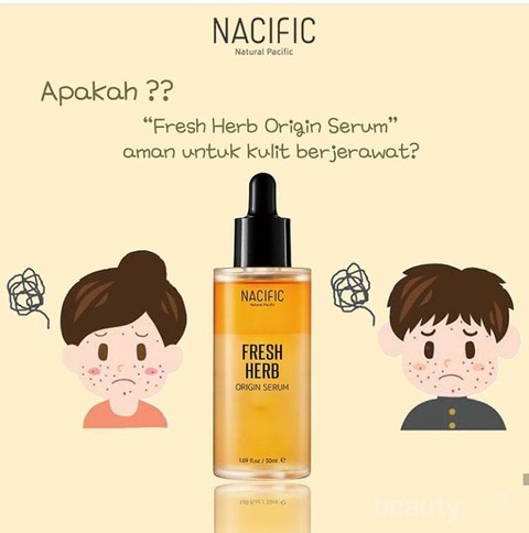 Review Skincare Nacific Fresh Herb Origin Serum