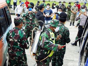 Aparat TNI-Polri di Sukabumi dan Pangandaran Dilibatkan Lawan Corona