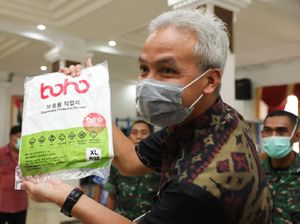 Kagetnya Ganjar Bantuan APD dari China Ternyata Made In Indonesia