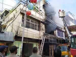 3 Ruko di Pematangsiantar Terbakar, 1 Penghuni Tewas
