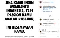 Dian Sastro Dukung Kaum Rebahan untuk Lawan Corona