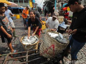 Geliat Pasar Ikan Pabean Surabaya di Tengah Pandemi Corona