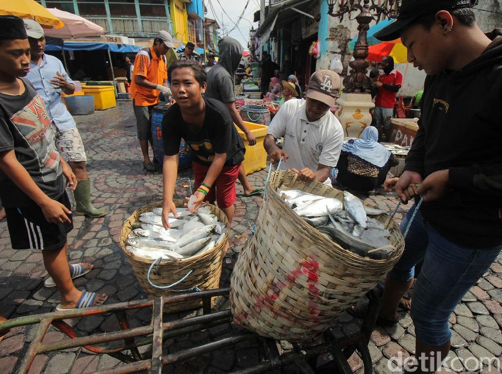 Geliat Pasar Ikan Pabean Surabaya di Tengah Pandemi Corona Geliat Pasar Ikan Pabean Surabaya di Tengah Pandemi Corona