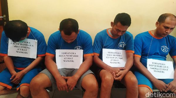 Ini Tampang Pelaku Pencuri Masker di RS Cianjur, Salah Satunya PNS Lho