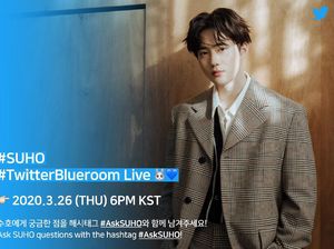 Suho EXO Live di Twitter Sore Ini, Kamu Bisa Tanya Apa Aja!