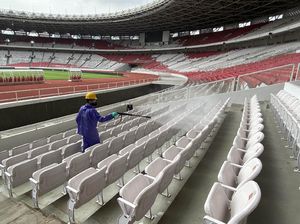 Giliran SUGBK yang Distrerilisasi dengan Disinfektan