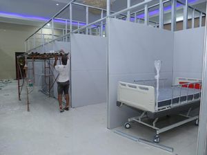 Kamar Isolasi di Rumah Dinas Walkot Semarang Dikebut