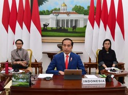 Ikut Rapat Virtual KTT G20, Jokowi Minta Semua Negara Solid Perangi Corona