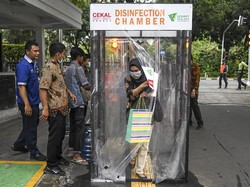 Ikuti Saran WHO, Kemenkes Tak Anjurkan Bilik Disinfeksi untuk Cegah Corona
