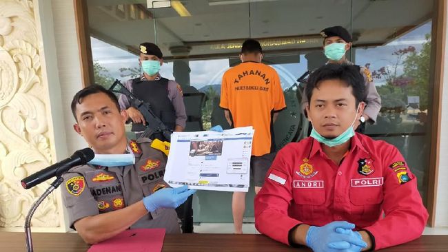 Sebar Hoax Pasar Ditutup Imbas Corona, Pemuda di Bangka Barat Ditangkap Sebar Hoax Pasar Ditutup Imbas Corona, Pemuda di Bangka Barat Ditangkap