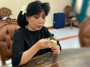 Hobi Masak, Anne Avantie Jago Bikin Sambal Terong dan Jamu Kencur