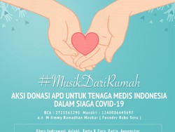 Sejumlah Musisi Siapkan Konser Amal #MusikDariRumah