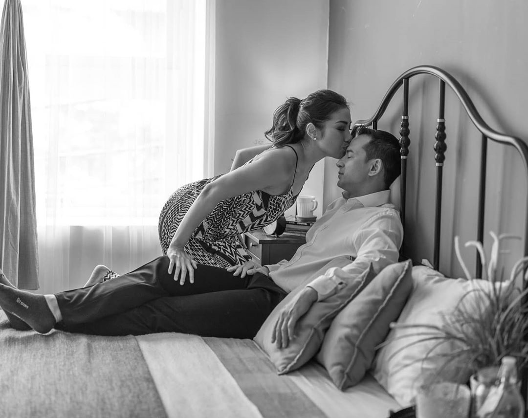Ari Wibowo dan istri, Inge Anugrah