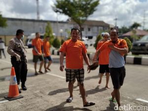 Tahanan Polresta Samarinda Dicek Kesehatan-Dilarang Dibesuk Cegah Corona