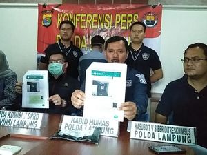 Sebar Hoax Pendeta di Lampung Meninggal Kena Corona, Pria Ini Ditangkap