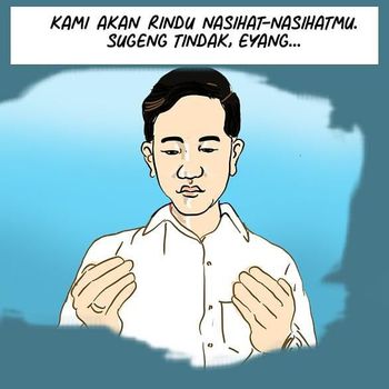 Unggahan Gibran Rakabuming