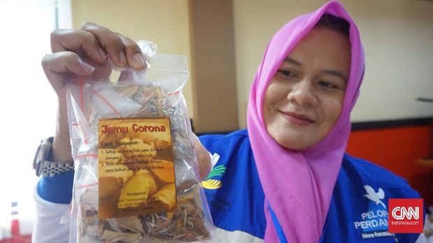 Jamu untuk Tenaga Medis dan Warga Semarang di Tengah Covid-19