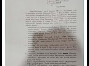 Pengumuman! Siswa di Tangerang dan Tangsel Belajar di Rumah Sampai Lebaran Pengumuman! Siswa di Tangerang dan Tangsel Belajar di Rumah Sampai Lebaran