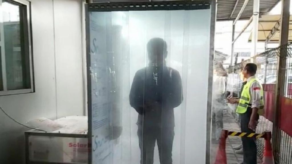 Bilik Sterilisasi untuk Pekerja Pelabuhan Bilik Sterilisasi untuk Pekerja Pelabuhan