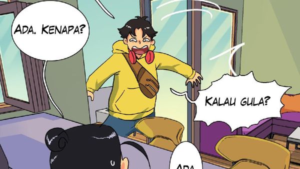 Dont Panic! untuk yang #dirumahaja, Baca Komik Kopi Sedetik