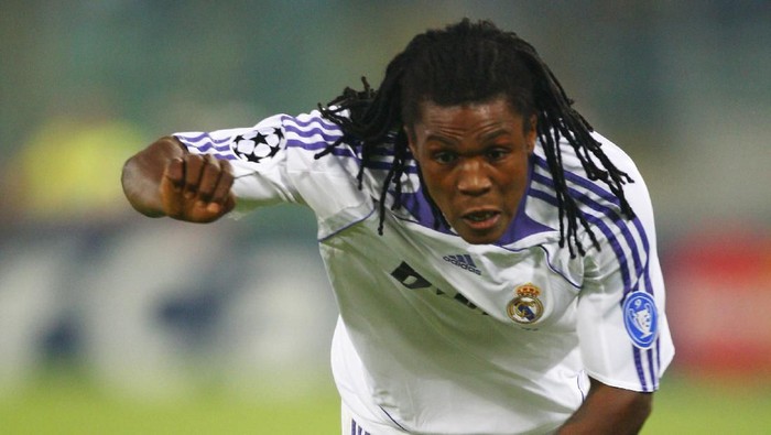 ROME - OCTOBER 03:  Royston Drenthe of Real Madrid during the UEFA Champions League Group C match between Lazio and Real Madrid at the Olympic Stadium on October 3, 2007 in Rome, Italy.  (Photo by Michael Steele/Getty Images)