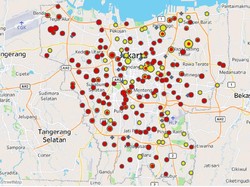 Update Data Sebaran Kasus Positif Corona di Jakarta