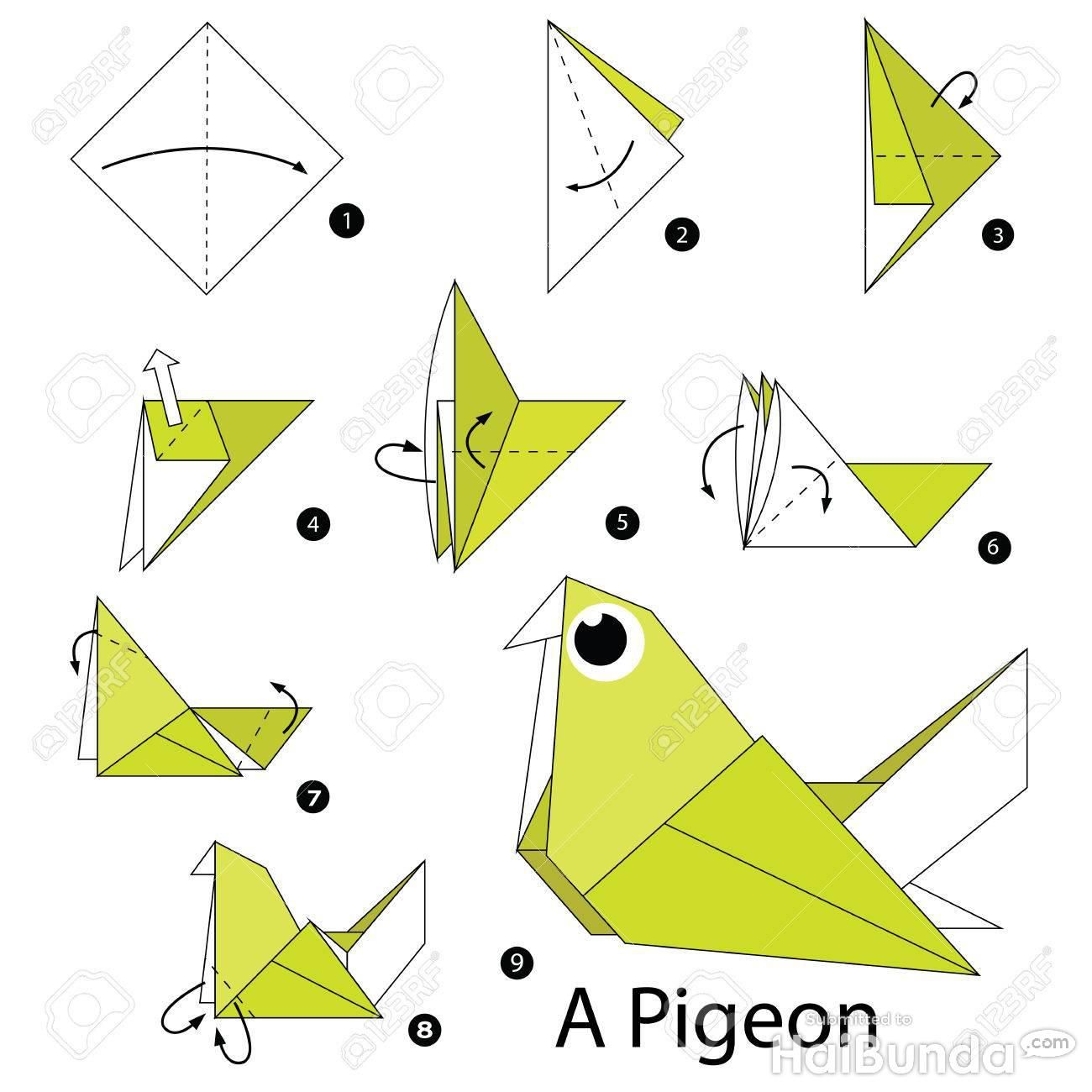 3 Cara Bikin Origami Burung, Seru & Mudah Lho Bun!