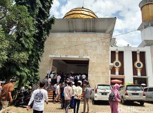 Cegah Corona, Masjid Agung Kota Sukabumi Tak Gelar Salat Jumat