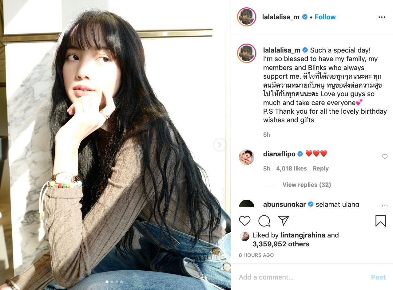 Lisa BLACKPINK Ultah, Lihat Lagi Momen Kedekatannya dengan Sang Ibu