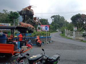Gunung Merapi Erupsi, Kaliurang Sleman Masih Aman dari Hujan Abu