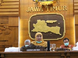 Khofifah Ingatkan Jajarannya Antisipasi Lonjakan Pasien Corona di Jatim