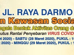 Jalan Darmo dan Tunjungan Ditutup Sementara, Ini Pengalihan Arusnya