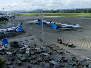 Cegah Corona, Bandara Sentani Papua Ditutup Sementara Cegah Corona, Bandara Sentani Papua Ditutup Sementara