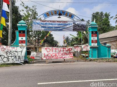 Dusun-dusun di Sleman Ini Berlakukan Lockdown Kampung