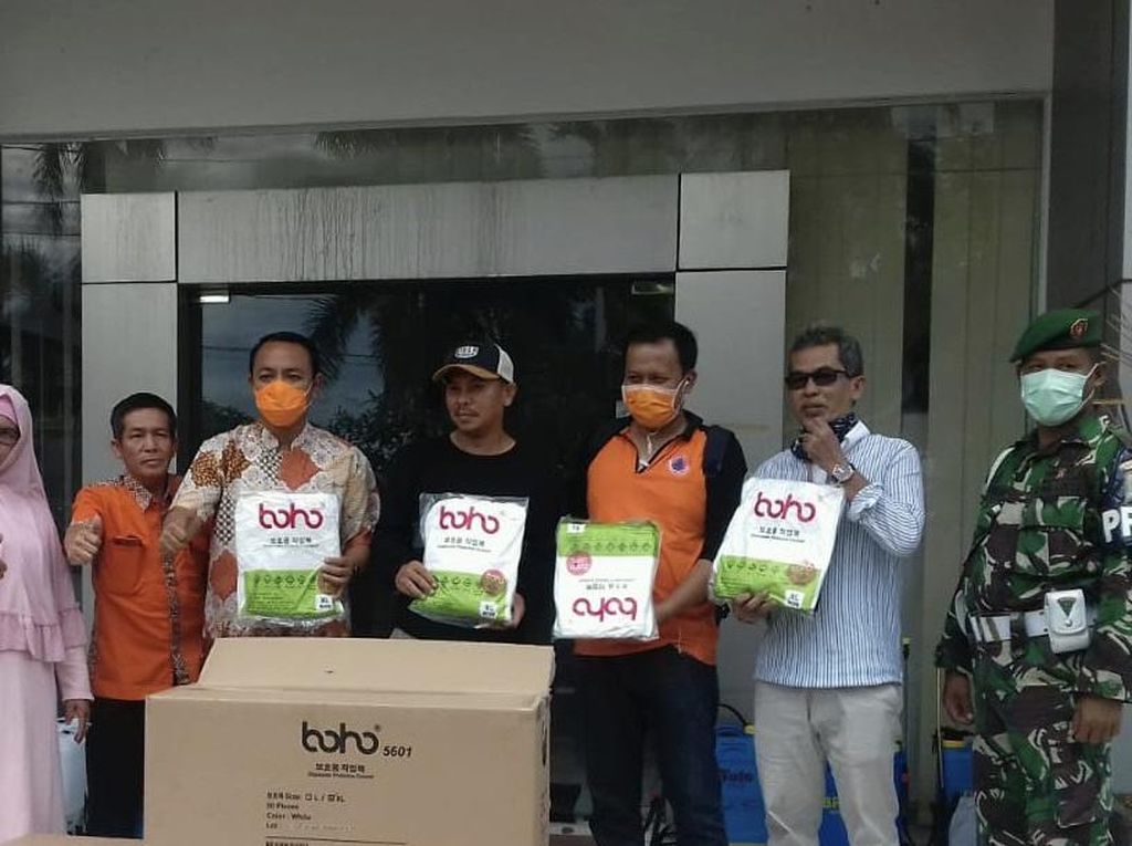 Pemprov Babel Terima Bantuan 2.000 APD untuk Tenaga Medis Pemprov Babel Terima Bantuan 2.000 APD untuk Tenaga Medis