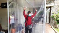 Keren! Pemkab Boyolali Bikin Bilik Sterilisasi Cegah Corona
