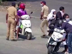 Senjata India Cegah Warganya Keluyuran di Tengah Pandemi Corona